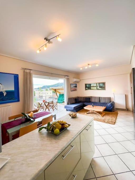 Mare Marina View 1 Apartment Xylokastro Luaran gambar